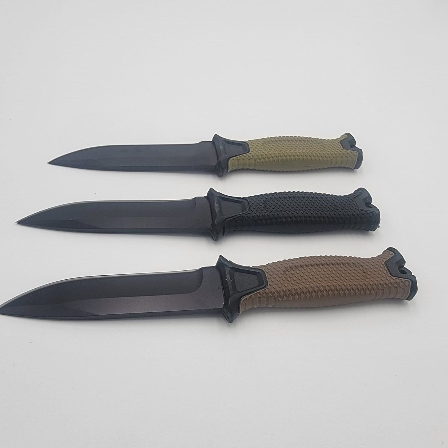 JOOWES Tactical Fixed Blade Knife - Black