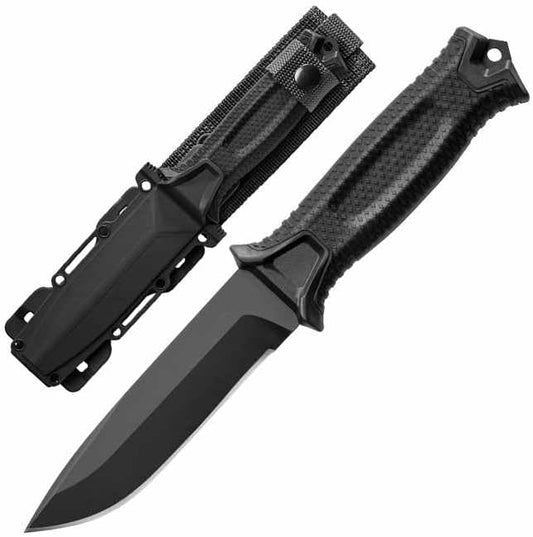 JOOWES Tactical Fixed Blade Knife - Black